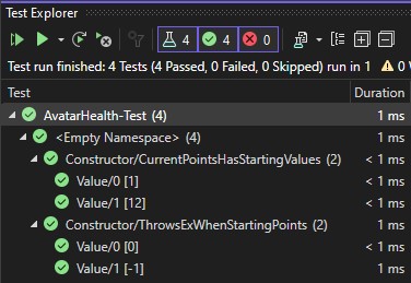 The test runner after parameterized refactor